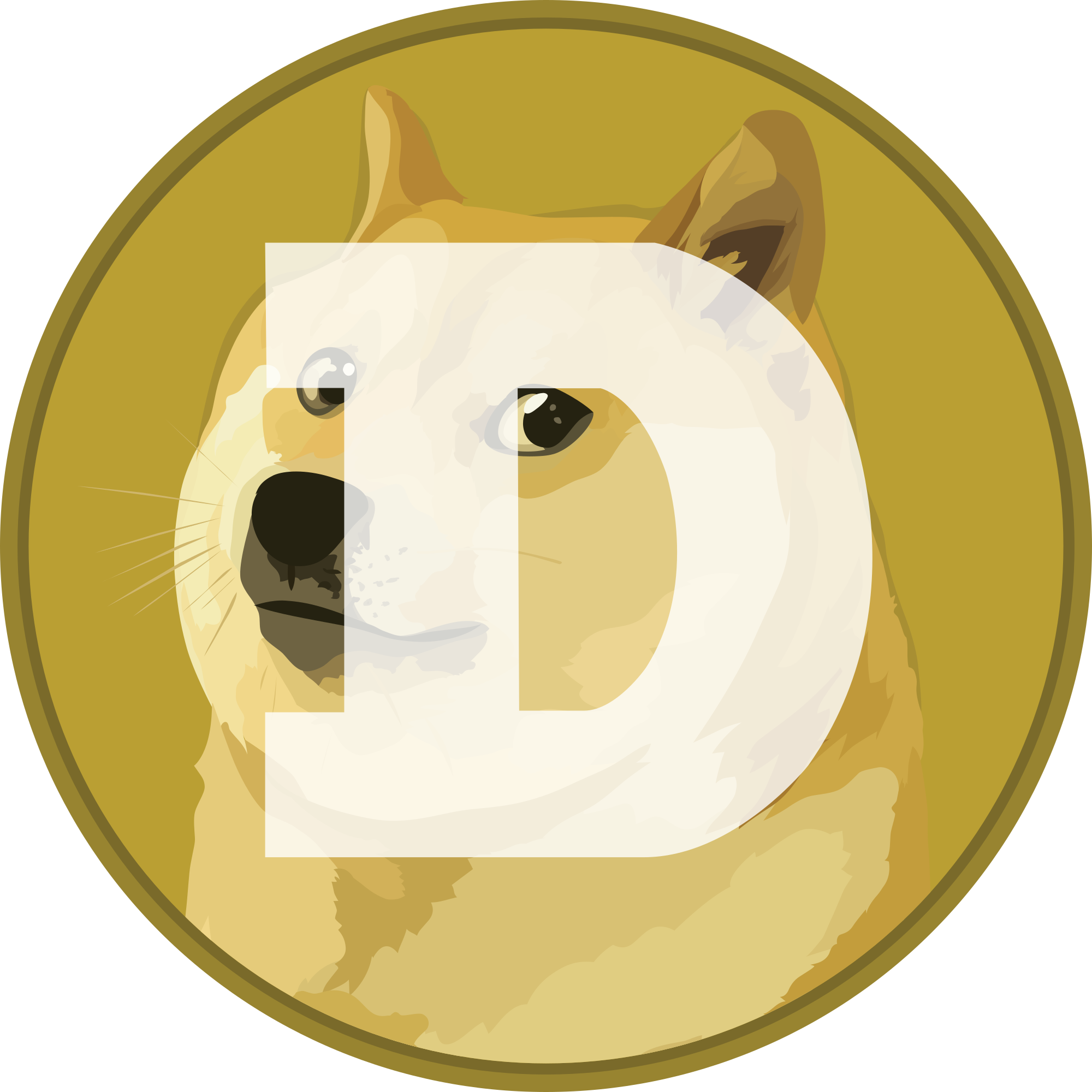 Logo of Dogecoin